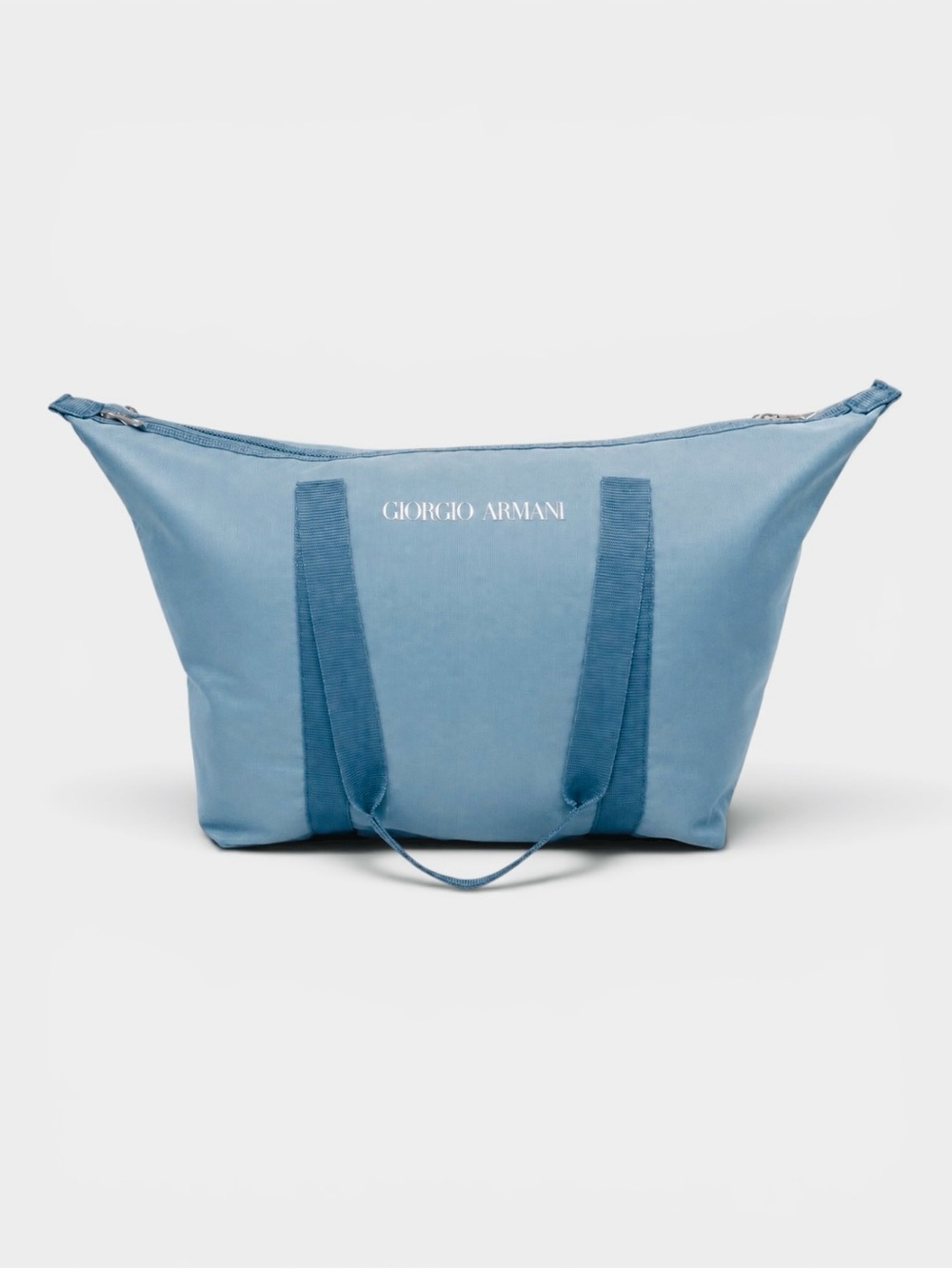 Giorgio Armani Parfums Light Blue Large Tote Bag / Weekender Travel Bag